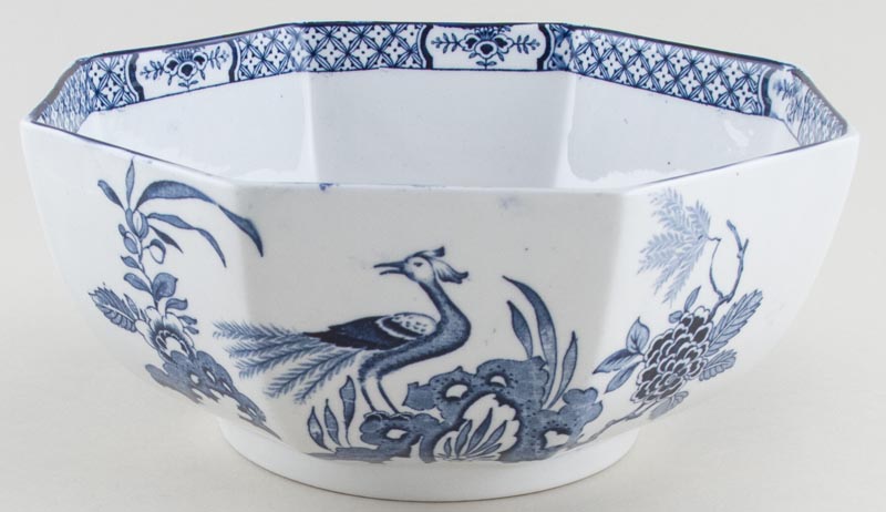 Bowl octagonal c1930s
